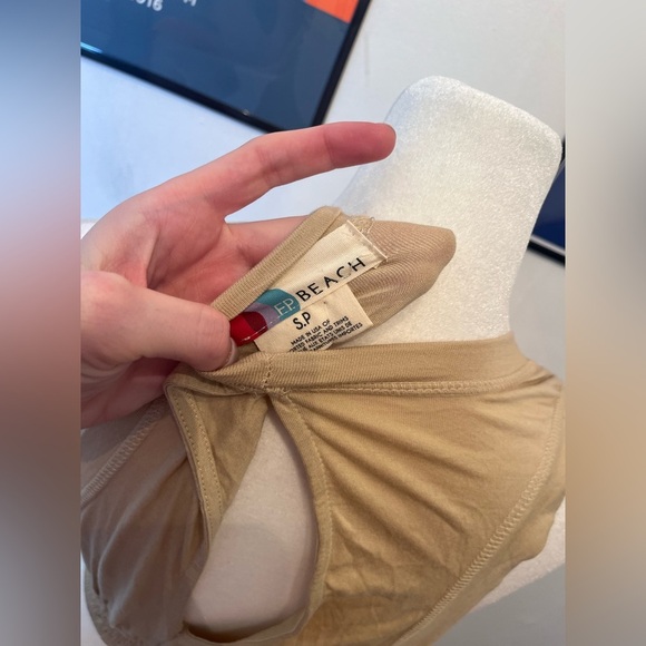 Free People Beach Morningside Shirt Sable Sz Small NWT - Picture 5 of 5